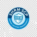 SHRM-SCP certification badge