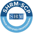 SHRM-SCP certification badge