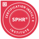 SPHR certification badge